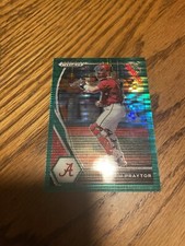 Sam Praytor 2021 Prizm Draft Picks Green Pulsar Prizm #PDP179
