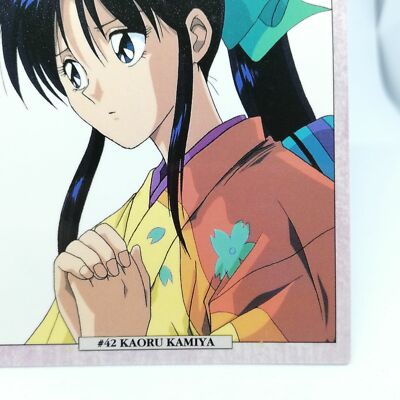 42 Kaoru Kamiya Rurouni Kenshin Samurai X Card DASS Masters Anime