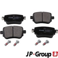 JP Group 1163708710 Bremsbelagsatz, Scheibenbremse FüR Audi Seat Skoda VW