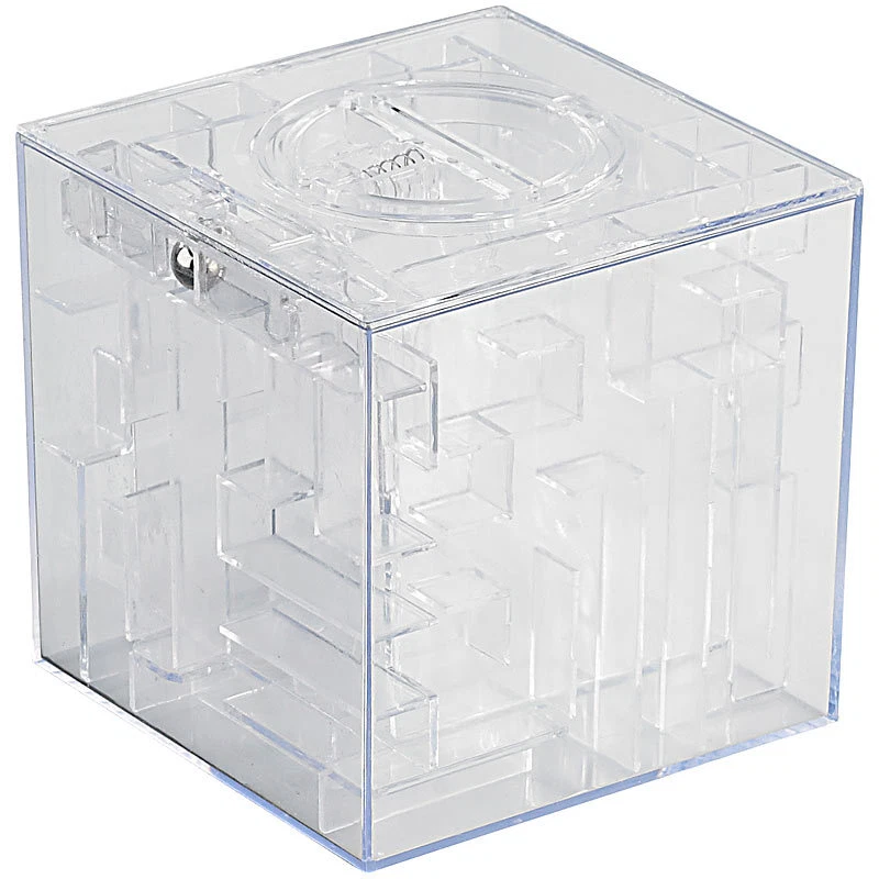 infactory Sparschwein: Spardose mit 3D-Kugel-Labyrinth (Spielzeug Spardose) - Bild 3 von 4