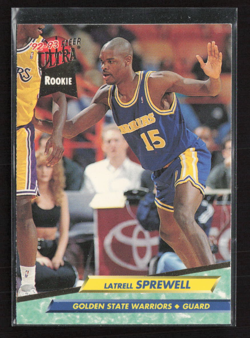 1992-93 Ultra #266 Latrell Sprewell Golden State Warriors RC Rookie (V)