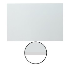 US Guitar Bass Pickguard Material Blank Sheet Plate 430x290x2.3mm 	White 1Ply