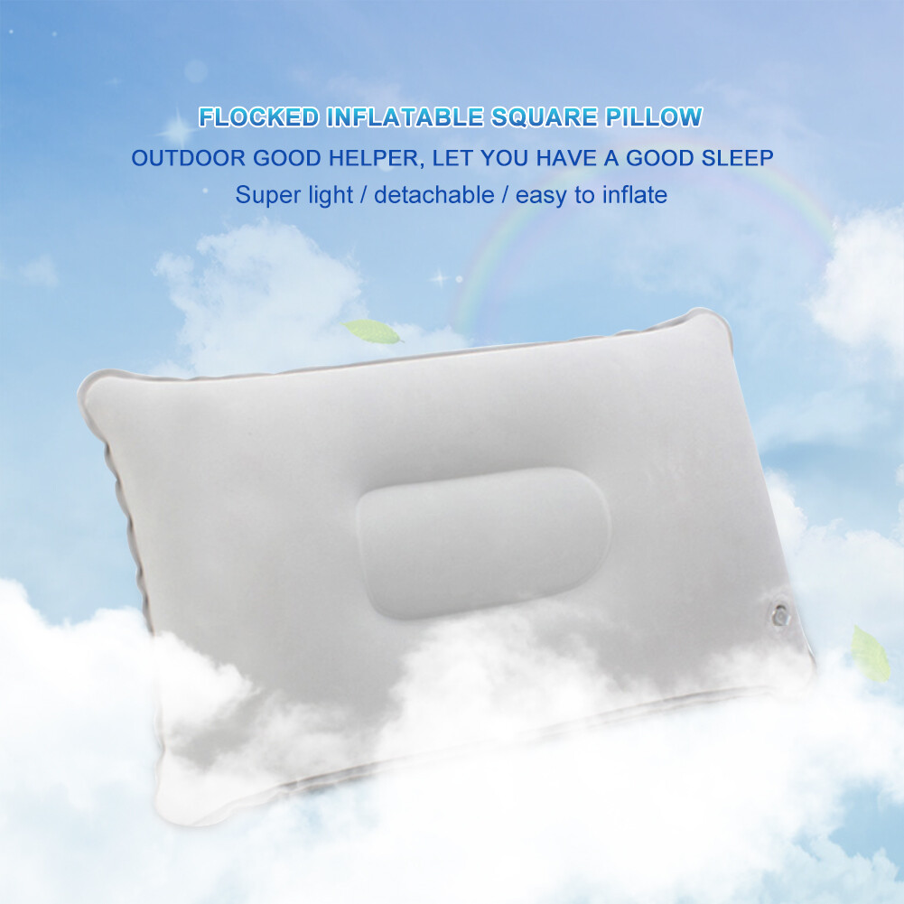 Portable Travel Sleep Pillow Inflatable Outdoor Camping Tent Pillows