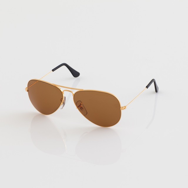 large gold sunglasses