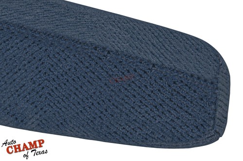 1995-1999 Chevy Tahoe C/K Suburban LS -Driver Side Seat Cloth Armrest Cover Blue - Picture 5 of 9