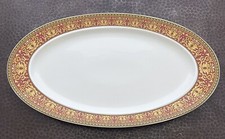 ROSENTHAL "MEDUSA" PIATTO OBLUNGO PORCELLANA VERSACE (L-20" W-13")