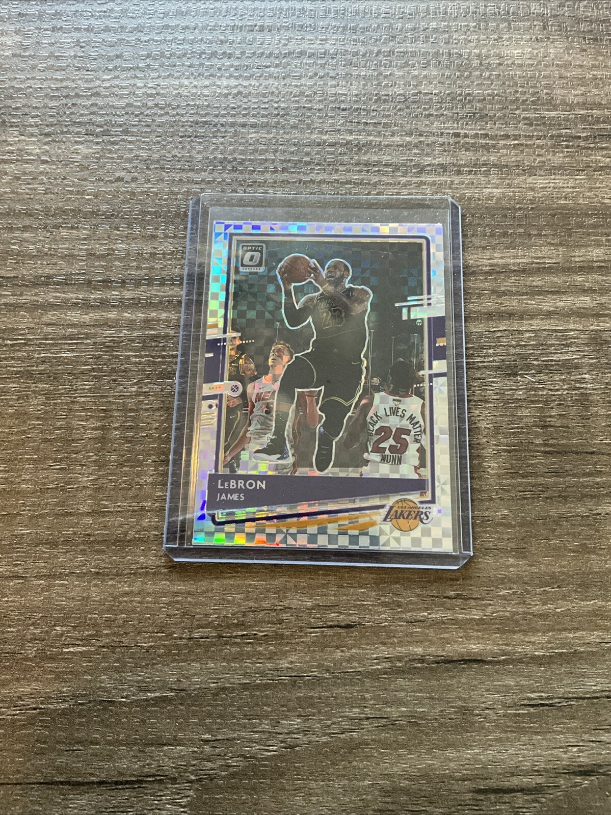 2020-21 Donruss Optic Lebron James #13 Checkerboard SSP Case Hit