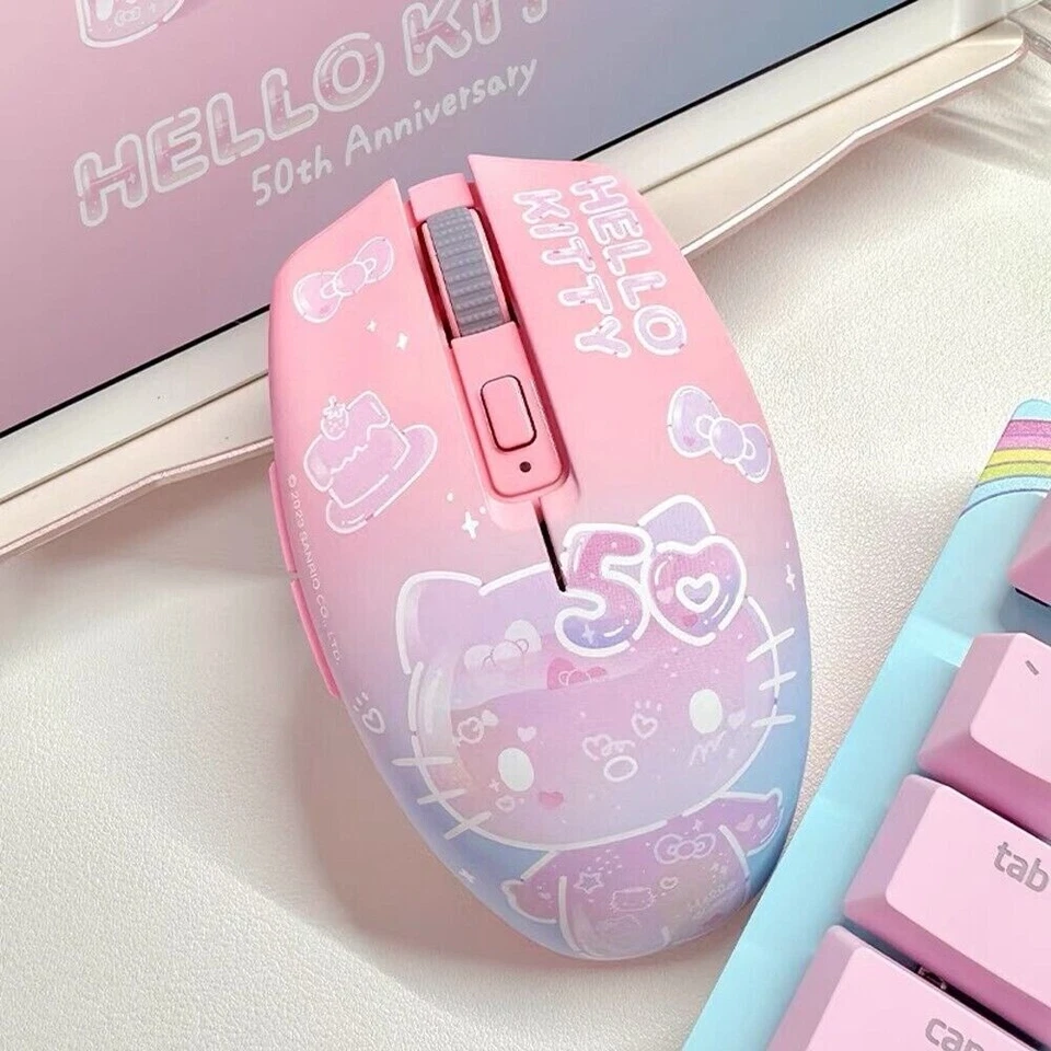 Razer x Sanrio Hello Kitty Orochi V2 Wireless Bluetooth Gaming Mouse - Image 2 of 4