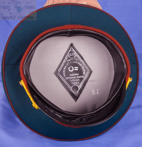 Soviet Russian Police cap USSR - Picture 8 of 12