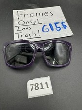 See Eyeglass Frame 5609 Made In Japan Rare Purple 57-15