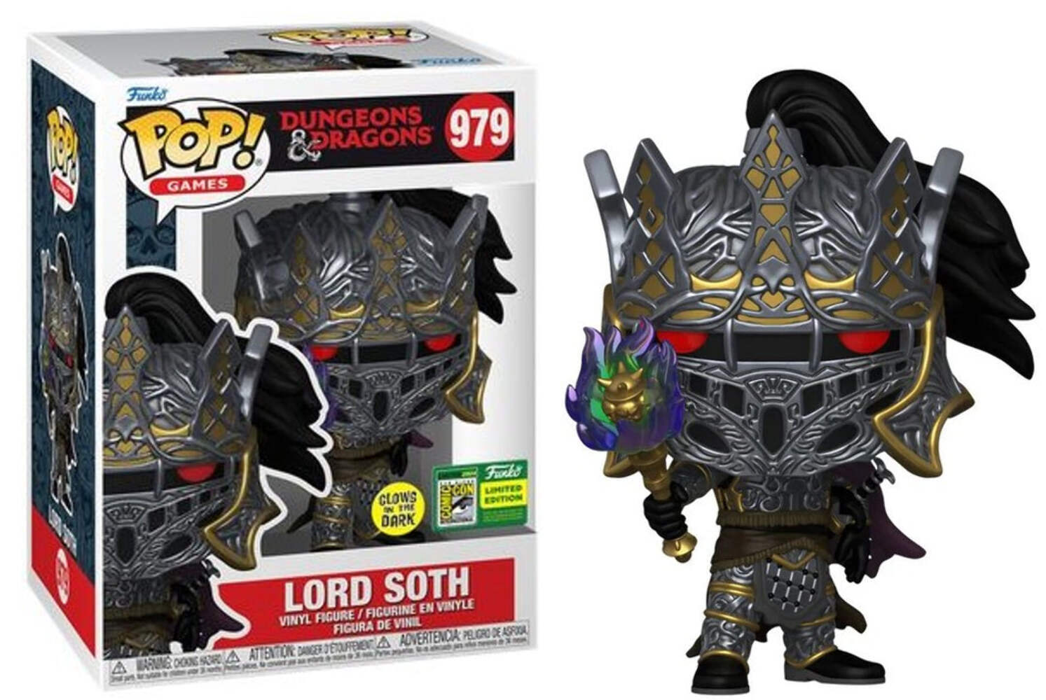Funko POP! Games: Dungeons & Dragons - Lord Soth (GiTD)(2024 SDCC) #979