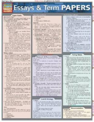 Essays & Term Papers (Quickstudy: Academic) - Pamphlet By BarCharts, Inc. - GOOD