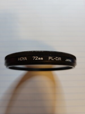 HOYA PL-CIR 72mm Filter Lens - Made in Japan