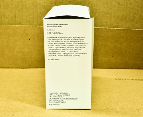 Murad Firming Treatment Mask Resurgence Professional Size 10 Pack-sets - Picture 2 of 8