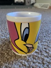 Looney Tunes Warner Bros Gibson Tweety Bird Mug Vintage Rare No Chips