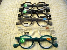 Men's Reading Glasses 1.25 ~ 4.00 Classic Round John Lennon Women's Readers R311