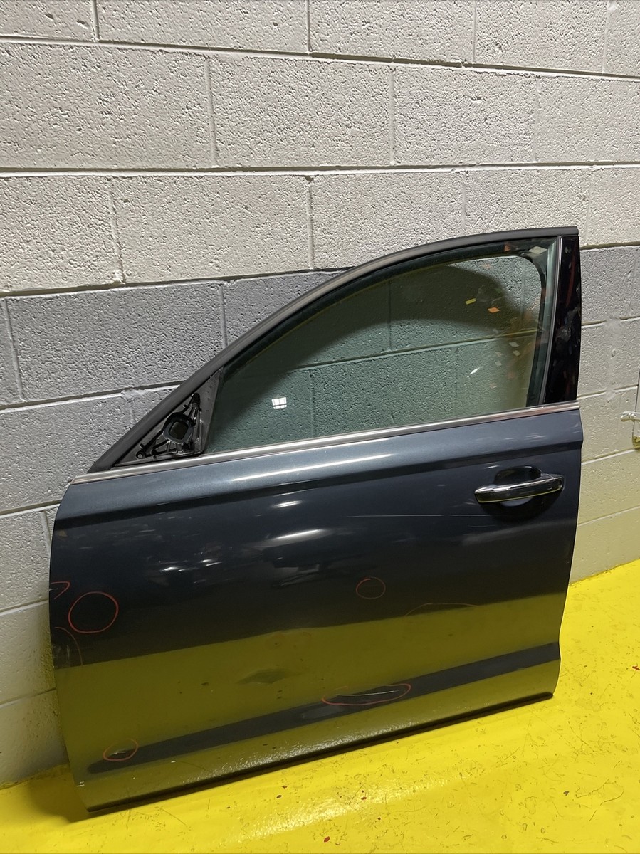 2012-2018 Audi A6 C7 Driver Left Front Door Aviator Blue LX5N OEM