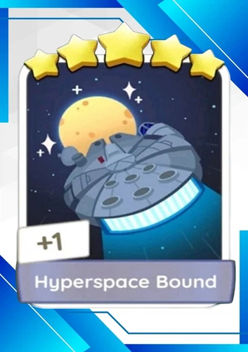 Hyperspace Bound - Mono_ poly_ Go_Stickers 5 Stars { Fast Delivery Orders } 4269