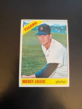 1966 TOPPS BASEBALL #455 MICKEY LOLICH!! $1 SHIPPING!!