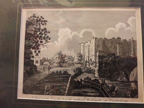 CANTERBURY. 'A View of the castle & of the antient Worthgate'. GOSTLING 1825 - Picture 2 of 6