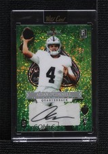 2023 Wild 5 Card Draw Stacked Deck 1/3 Aidan O'Connell Rookie Auto RC v9t. rookie card picture