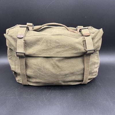 Original US Military Issue M-1945 Cargo Field Pack Lower Bag OD