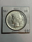 1921 $1 Silver Peace Dollar AU Detail High Relief Key Date