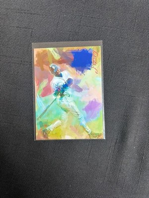 2022 KEN GRIFFEY JR LIMITED EDITION EDWARD VELA ART CARD! #72! #'ED 34/50! MINT!