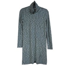 Francesca's Alya Gray Turtleneck Stretch Knit Dress Small