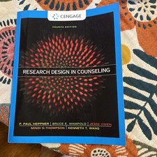 Research Design In Counseling 4th Edition Hep...