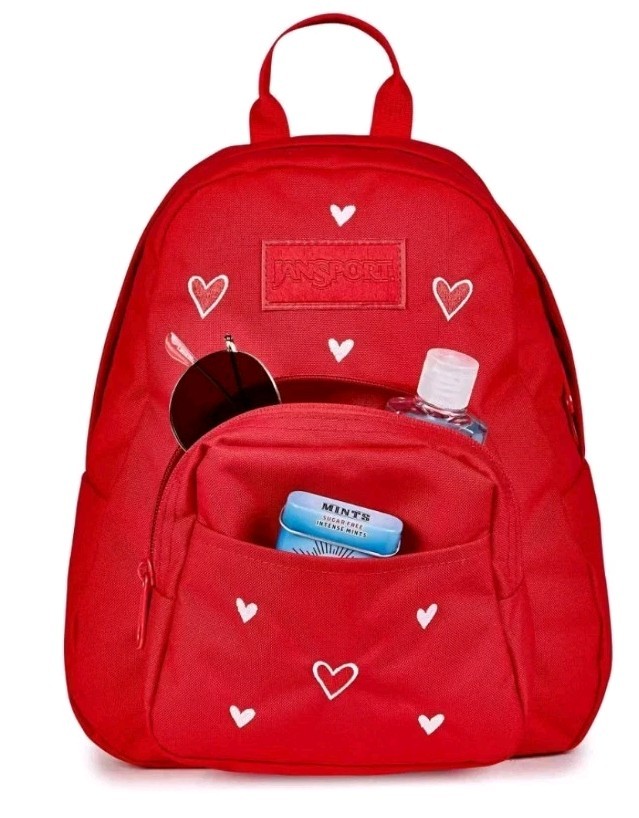 disney red jansport backpack Superbreak Tape Cushioned straps allow for comfortable wear and ease of transport Head to Hawkins High with