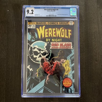 Werewolf by Night #30 (Marvel Comics June 1975) CGC 9.2 !!! Awesome Cover