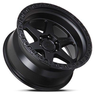 1 New 20x10 Lock Off-Road Olympus Matte Black Ring 6x139.7 6x5.5 ET-24 Wheel Rim