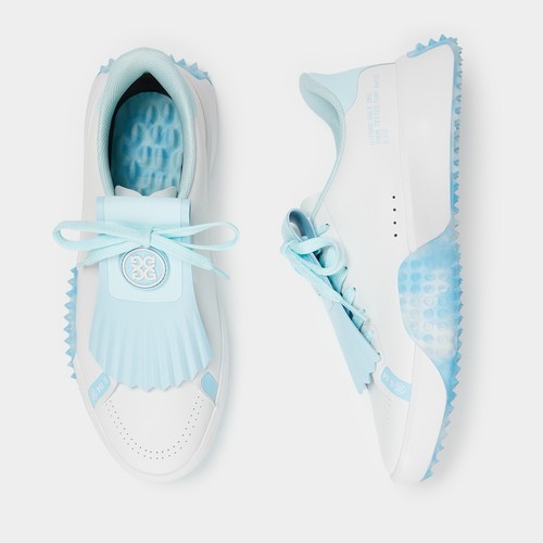 G/Fore Gfore G4 Kiltie G.112 Golf Shoe Sneaker ⛳️ Ladies 8.5 Day Break Blue Camo - Picture 9 of 11