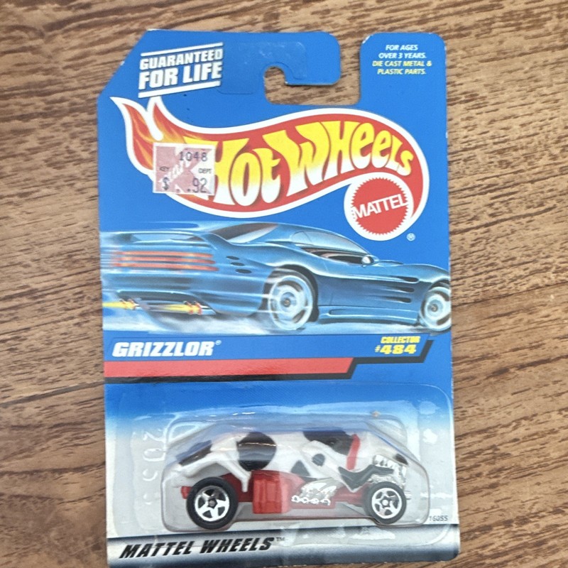 Hot Wheels Grizzlor 1998 Birthday Club Collector #484 1:64 Diecast Unopened