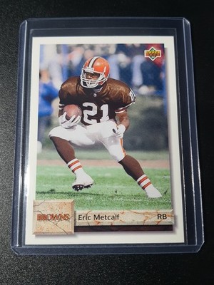 #162 - Eric Metcalf - Upper Deck 1992 - Cleveland Browns 