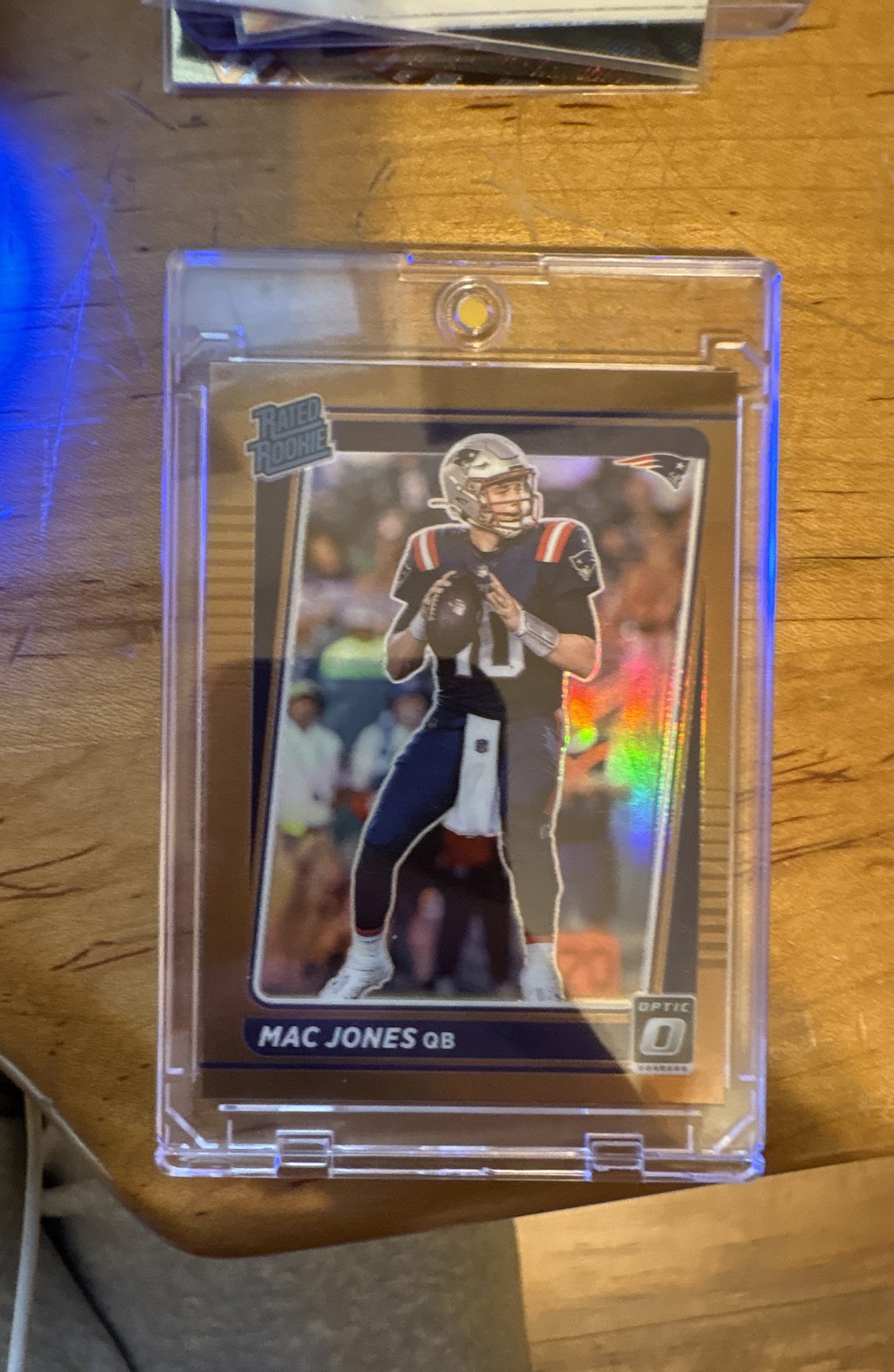 Rated Rookie Mac Jones #206 Bronze Prizm (RC) SHIPS IN MAG
