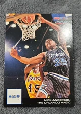 1993-94 NBA Hoops - Scoops Nick Anderson #HS19