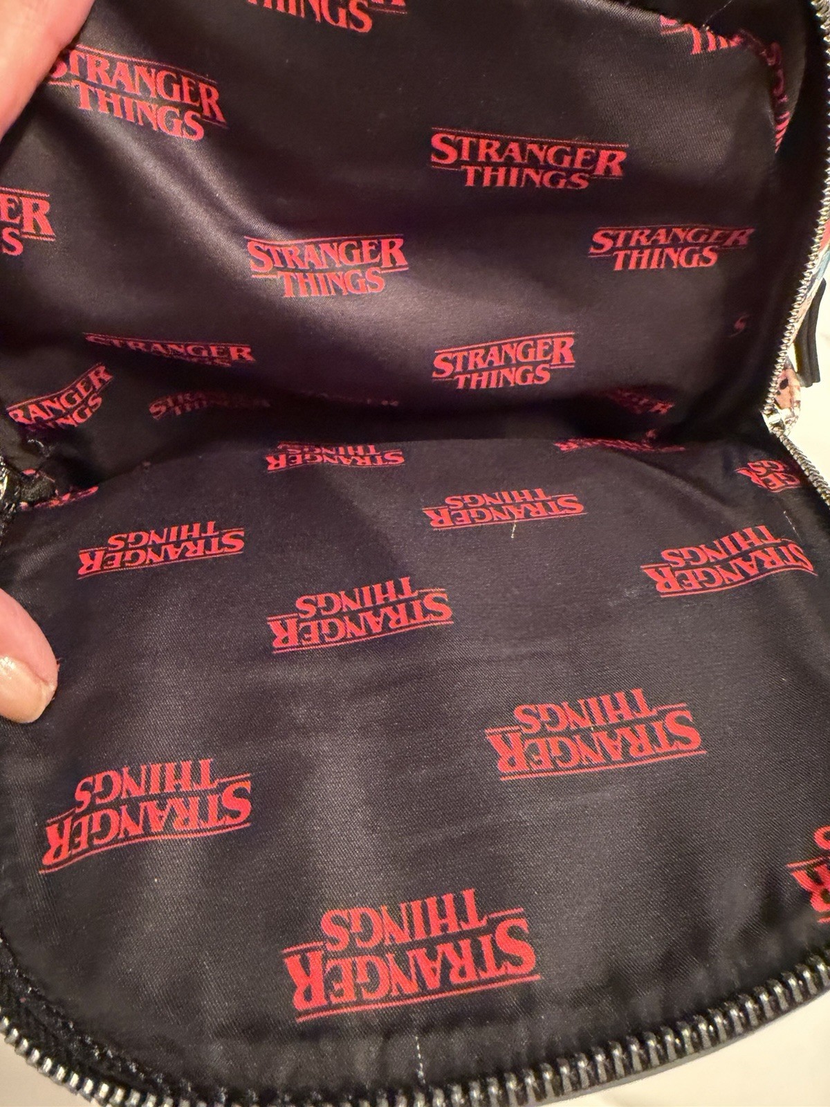 POPULAR STRANGER THINGS MINI BACKPACK WITH BLACK … - image 6