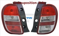 TYC 11-12378-01-9 Heckleuchte Links RüCklicht Hecklicht RüCkleuchte