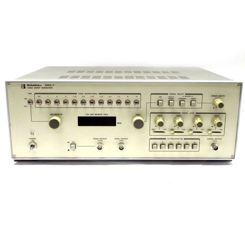ShibaSoku 205A/1 Video Sweep Generator w/ Fixed VAR Marker & Attenuator - 第 4/6 張圖片
