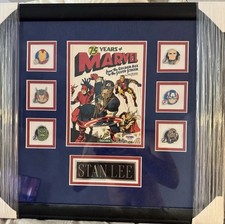 Stan Lee Gold Autograph Comic Psa Coa