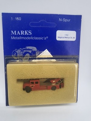 Marks Spur N 1701 Modellfahrzeug Magirus Mercur DL 30 in OVP MA144