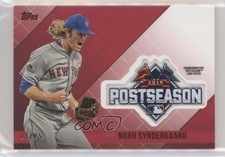 2018 Topps Update Red 12/25 Noah Syndergaard #PSL-NS Patch 0c6