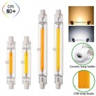 R7s COB Bulbs 78mm 118mm LED Filament Bulb Dimmable Halogen Floodlight Spot Lamp