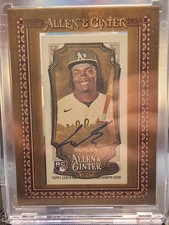 2024 Topps Allen & Ginter - Mini Baseball Autographs Lawrence Butler #MA-LB 