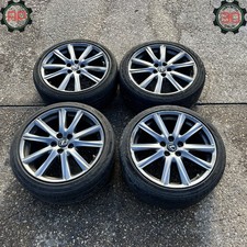 13-16 Lexus Gs350 Gs450h 19x8 19x9 19 5 Spoke Wheel Set Oem