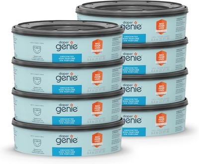 Scent-Free Diaper Pail Refills with Antimicrobial Protection - 270 Count Pack