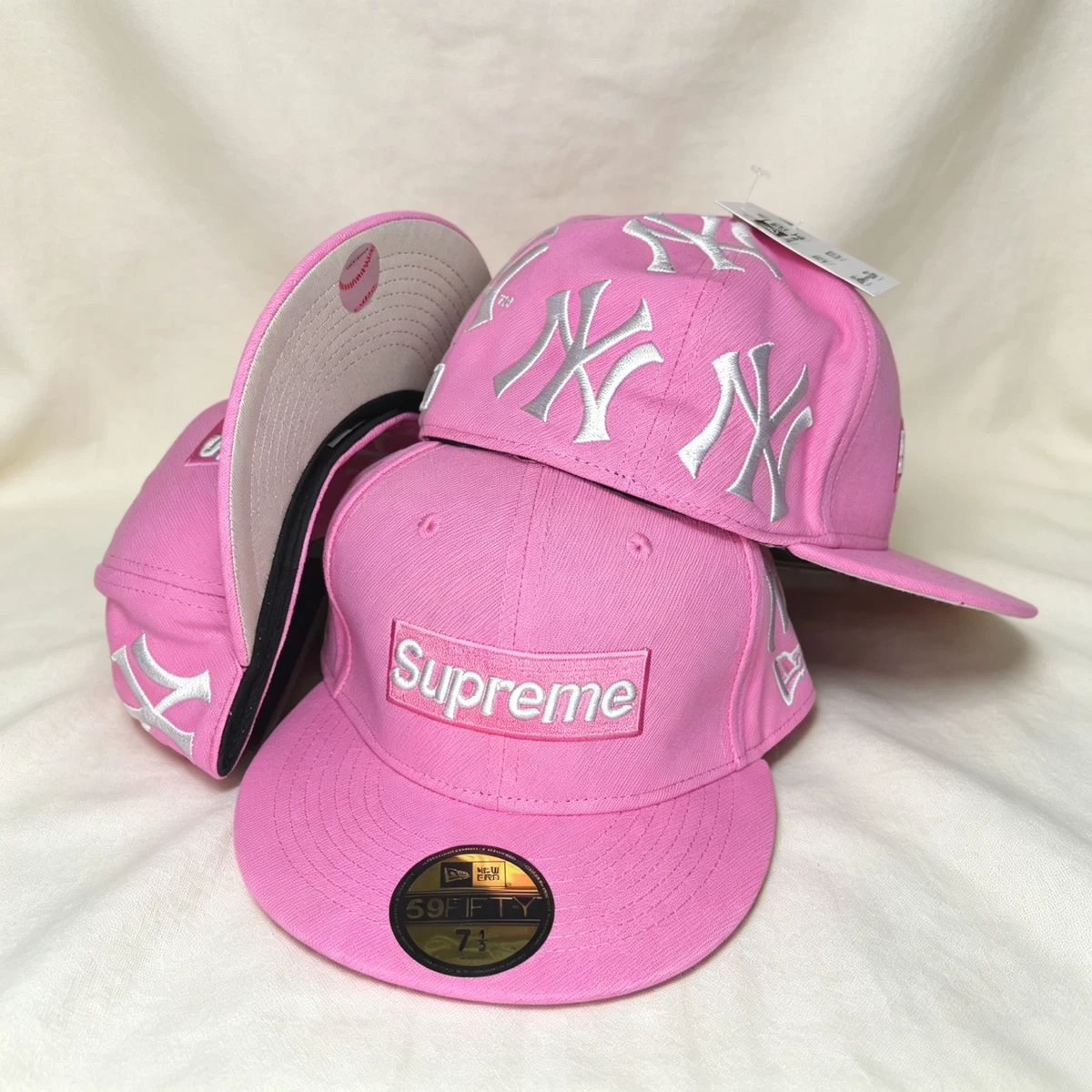 Supreme Men's Pink Baseball Caps | eBay