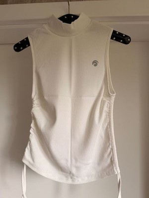 Oceans Apart Top Rippdesign weiß Gr. M - neuwertig -